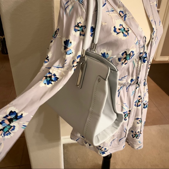 🥳HP🥳Charming Charlie light gray satchel bag - Picture 7 of 15